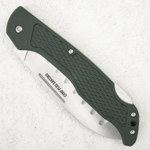 Нож Ontario Camp Plus Santoku, 43051, Stainless, Green - складной туристические ножи из стали Нож Ontario Camp Plus Santoku, 43051, Stainless, Green - складной туристические ножи из стали