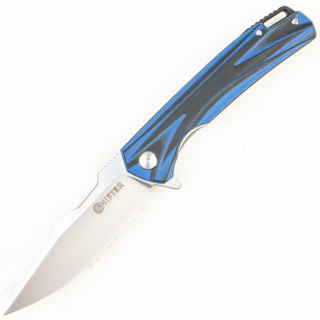 Нож Mr.Blade/Shifter Rex, D2 Tool Steel, G10 Black-Blue, MBS037