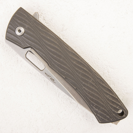 Нож DPx Gear Aculus Flipper, Bohler M390, Bronze 6Al4v Titanium