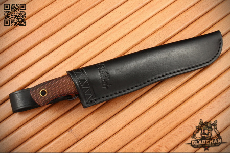 Южный Крест Fox S, D2, Конвекс, Микарта койот, Насечка - купить в интернет-магазине Blademan