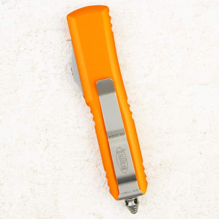 Нож Microtech UTX-85, Stonewash, M390, Aluminum Orange, 231-10 OR Нож Microtech UTX-85, Stonewash, M390, Aluminum Orange, 231-10 OR