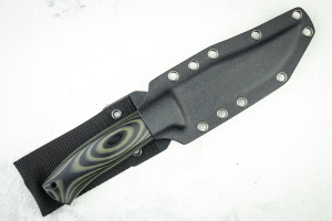 Нож Apus Knives Destruktor west, N690, G10 Green-Black, Kydex Classic Нож Apus Knives Destruktor west, N690, G10 Green-Black, Kydex Classic - купить в интернет-магазине Blademan