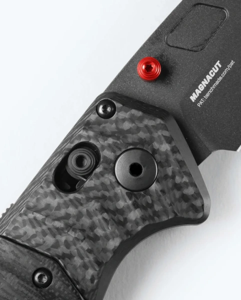 Нож Benchmade PSK, MagnaCut, Black Carbon Fiber/G10 Handle, 593BK-01