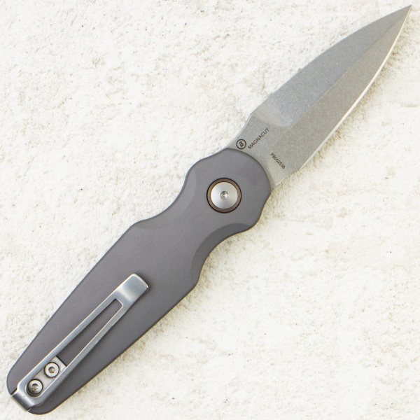 Нож Hogue Ballista II Auto, MagnaCut, Cocobolo/Aluminum Gray, 64233
