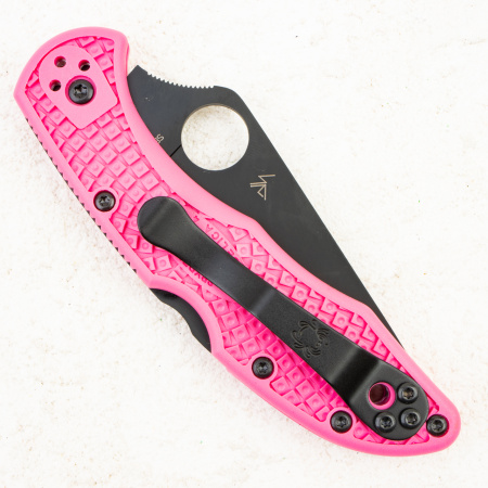 Нож Spyderco Delica 4, S30V, FRN Pink, C11FPPNS30VBK Нож Spyderco Delica 4, S30V, FRN Pink, C11FPPNS30VBK