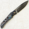 Нож WE Knife WE-Guthrie, Polished Gray, CPM 20CV, Titanium/FatCarbon Fiber Inlay Handle, WE23072B-3 Нож WE Knife WE-Guthrie, Polished Gray, CPM 20CV, Titanium/FatCarbon Fiber Inlay Handle, WE23072B-3