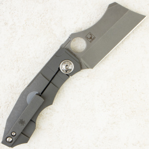 Нож Spyderco Stovepipe, CPM 20CV, Titanium Handle, C260TIP Нож Spyderco Stovepipe, CPM 20CV, Titanium Handle, C260TIP