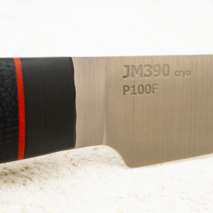 Нож овощной OWL P100 F, JM390 Cryo, G10 Black