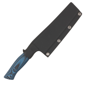 Нож OWL S160 F Мини-Шеф, N690 Black/Blue Cryo, G10, Kydex