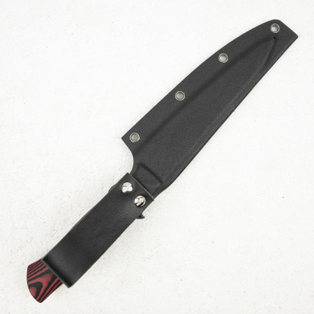 Нож универсальный OWL S130 F, N690 Cryo, G10 Black/Red, Kydex Classic - купить в интернет-магазине Blademan