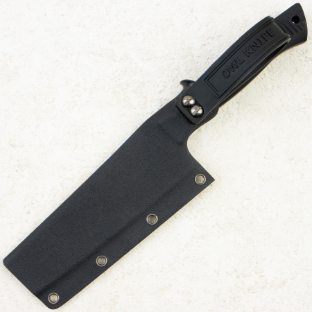 Нож OWL S120 F, N690 Cryo, G10 Black Handle, Kydex