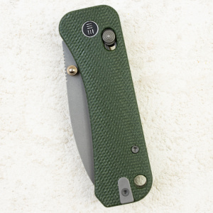 Нож WE Knife Banter 2, Gray Stonewashed, CPM S35VN, Micarta Green Handle, WE23075-3 Нож WE Knife Banter 2, Gray Stonewashed, CPM S35VN, Micarta Green Handle, WE23075-3