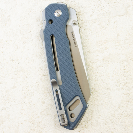 Нож CIVIVI Buster FG, Satin, Nitro-V, Coarse G10 Natural Blue Handle, C24052-2 Нож CIVIVI Buster FG, Satin, Nitro-V, Coarse G10 Natural Blue Handle, C24052-2