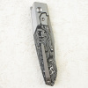 Нож WE Knife Brr15, Stonewashed, M390, Gray Titanium/Carbon Fiber Handle, WE24007-2 Нож WE Knife Brr15, Stonewashed, M390, Gray Titanium/Carbon Fiber Handle, WE24007-2