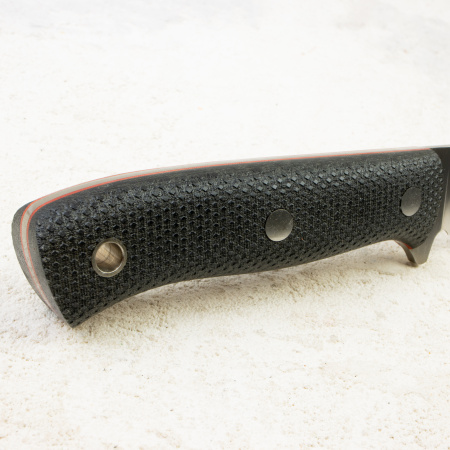 Нож Южный Крест Скаут L, Elmax, Convex, Micarta Black, Насечка