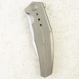 Нож WE Knife Kyklos, Satin, M390, Gray Titanium Handle, WE23086-4 Нож WE Knife Kyklos, Satin, M390, Gray Titanium Handle, WE23086-4