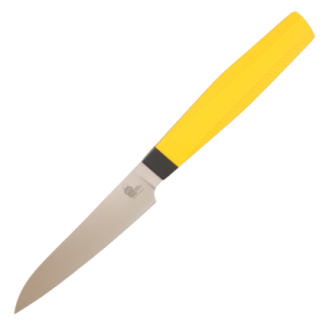 Нож овощной OWL P100 F, N690 Cryo, G10 Yellow Handle