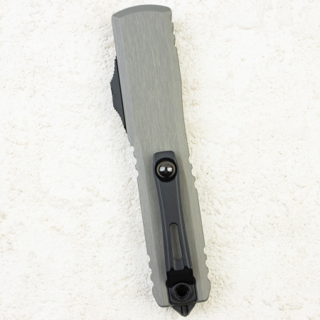 Нож Microtech Ultratech ZBP Gen III Tanto, Black, M390, Aluminum Natural Clear, 1123-1 NC