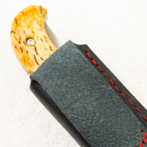 Чехол Кожаный N.C. Custom для Ножа Fin-Track, Черный, NC144BK