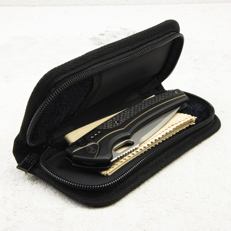 Нож WE Knife Exciton, CPM 20CV, Titanium/Twill Carbon Fiber Black. LIMITED EDITION - купить в интернет-магазине Blademan