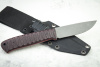 Нож Apus Knives Raider mini, N690, G10 Red-Black, Kydex Classic - купить в интернет-магазине Blademan