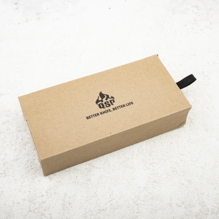 Нож QSP Otter, CPM S35VN, Copper Foil Carbon Fiber, QS140-B1