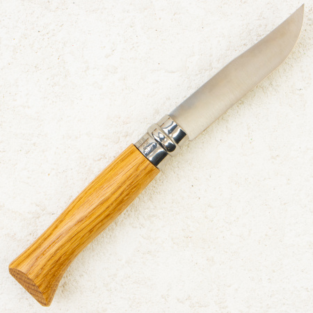 Нож Opinel №8 Animalia, 12C27, Oak Wood, Гравировка заяц
