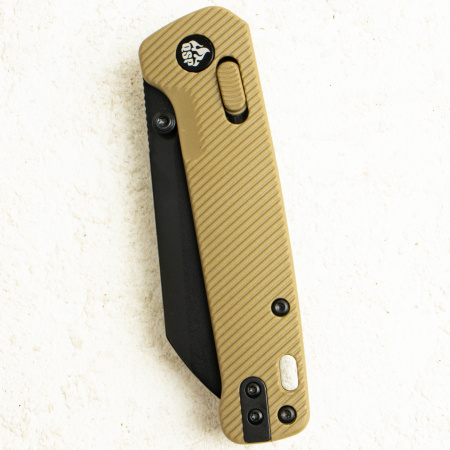 Нож QSP Penguin V2 Glyde Lock, Black, 14C28N, FRN Khaki Handle, QS130GL-C2 Нож QSP Penguin V2 Glyde Lock, Black, 14C28N, FRN Khaki Handle, QS130GL-C2