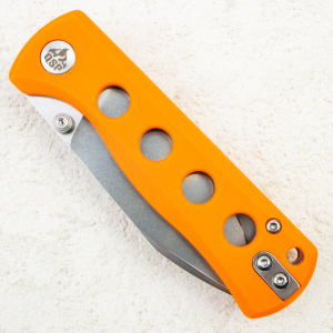 Нож QSP Canary Folder, 14C28N, Orange G10 Handle, QS150-B1 Нож QSP Canary Folder, 14C28N, Orange G10 Handle, QS150-B1
