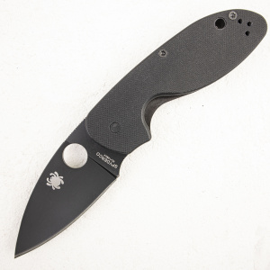 Нож Spyderco Efficient, 8Cr13MoV, G10 Black, C216GPBBK Нож Spyderco Efficient, 8Cr13MoV, G10 Black, C216GPBBK
