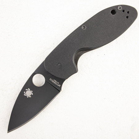 Нож Spyderco Efficient, 8Cr13MoV, G10 Black, C216GPBBK Нож Spyderco Efficient, 8Cr13MoV, G10 Black, C216GPBBK