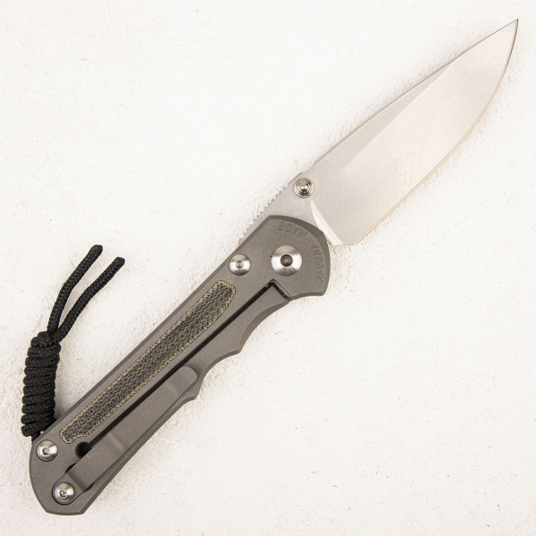 Нож Chris Reeve Sebenza 25, S35VN, Black Micarta - складной туристические ножи из стали