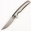 Нож WE Knife 704E, Bohler M390, 6AL4V Titanium