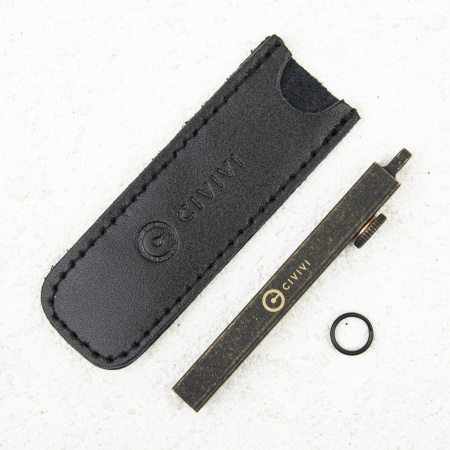 Пинцет CIVIVI Tac-N-Tweeze, Stainless Steel, Brass Handle - купить в интернет-магазине Blademan