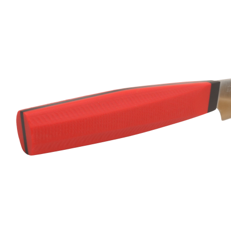 Нож универсальный OWL U130 F, Elmax Cryo, G10 Red Handle