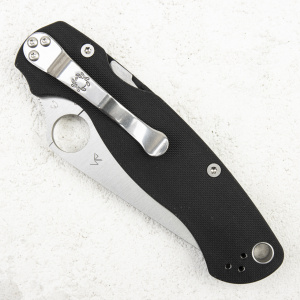 Нож Spyderco Paramilitary 2 LEFT HAND (Для левшей), CPM S45VN, G10 Black, C81GPLE2 Нож Spyderco Paramilitary 2 LEFT HAND (Для левшей), CPM S45VN, G10 Black, C81GPLE2