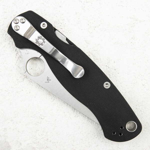 Нож Spyderco Paramilitary 2 LEFT HAND (Для левшей), CPM S45VN, G10 Black, C81GPLE2