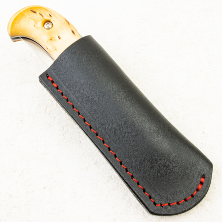 Чехол Кожаный N.C. Custom для Ножа Fin-Track, Черный, NC144BK