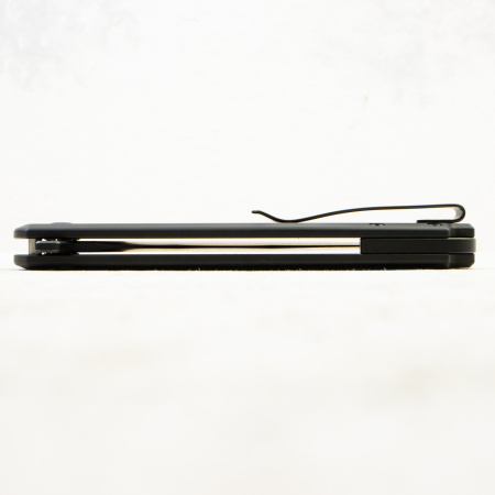 Нож CIVIVI Praxis Button Lock, Nitro-V, Black Aluminum Handle, C18026E-1