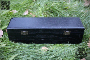 Dubox Шкатулка из Дуба с двойным дном, Черный - купить в интернет-магазине Blademan