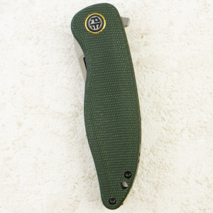 Нож Petrified Fish Simum, Satin, K110, Micarta Green Handle, PFP06GRMS Нож Petrified Fish Simum, Satin, K110, Micarta Green Handle, PFP06GRMS