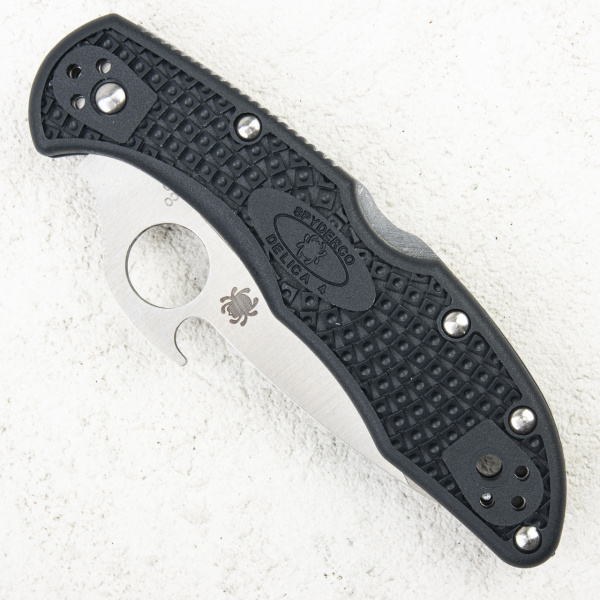 Нож Spyderco Delica 4 Emerson, VG-10, FRN Dark Blue - складной туристические ножи из стали
