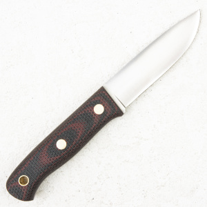 Нож Южный Крест ЯГД, N690, Конвекс, Микарта Красно-Черная, Насечка Нож Южный Крест ЯГД, N690, Конвекс, Микарта Красно-Черная, Насечка - купить в интернет-магазине Blademan