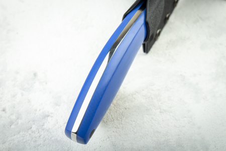 Нож Apus Knives Полевая кухня, N690, G10 Blue, Kydex Black - купить в интернет-магазине Blademan