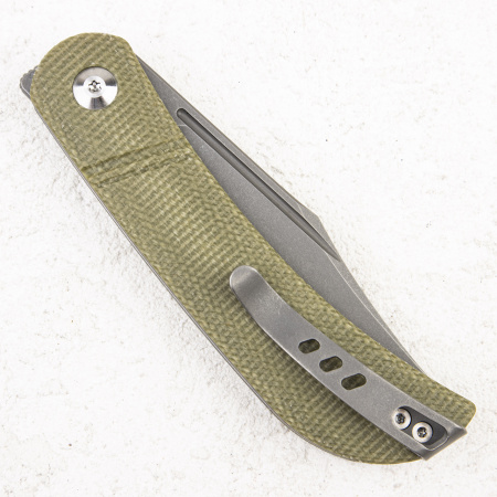 Нож CIVIVI Appalachian Drifter, S35VN Gray, Micarta Olive, C2015B Нож CIVIVI Appalachian Drifter, S35VN Gray, Micarta Olive, C2015B