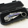 Нож NOC Knives Shuukaku, M390, Titanium Blue Handle, MT-1104 Нож NOC Knives Shuukaku, M390, Titanium Blue Handle, MT-1104