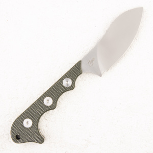 Шейный нож QSP Neckmuk, D2, Micarta Green, QS125-F