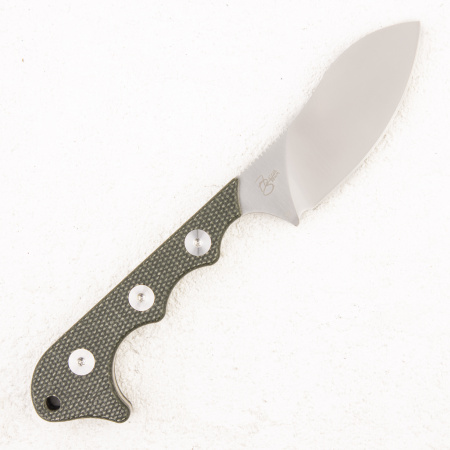 Шейный нож QSP Neckmuk, D2, Micarta Green, QS125-F
