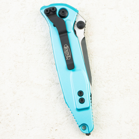 Нож Microtech Socom Elite, DLC Black, M390, Aluminum Blue, 160-1 TQ Нож Microtech Socom Elite, DLC Black, M390, Aluminum Blue, 160-1 TQ