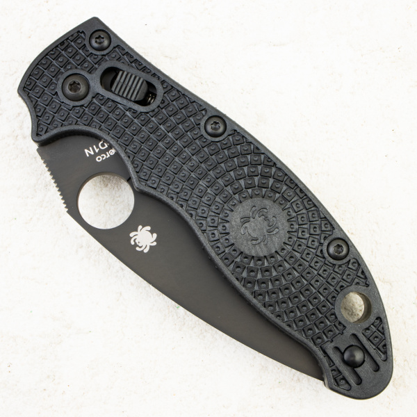 Нож Spyderco Manix 2, CTS BD1N, Lightweight FRCP Black, C101PBBK2